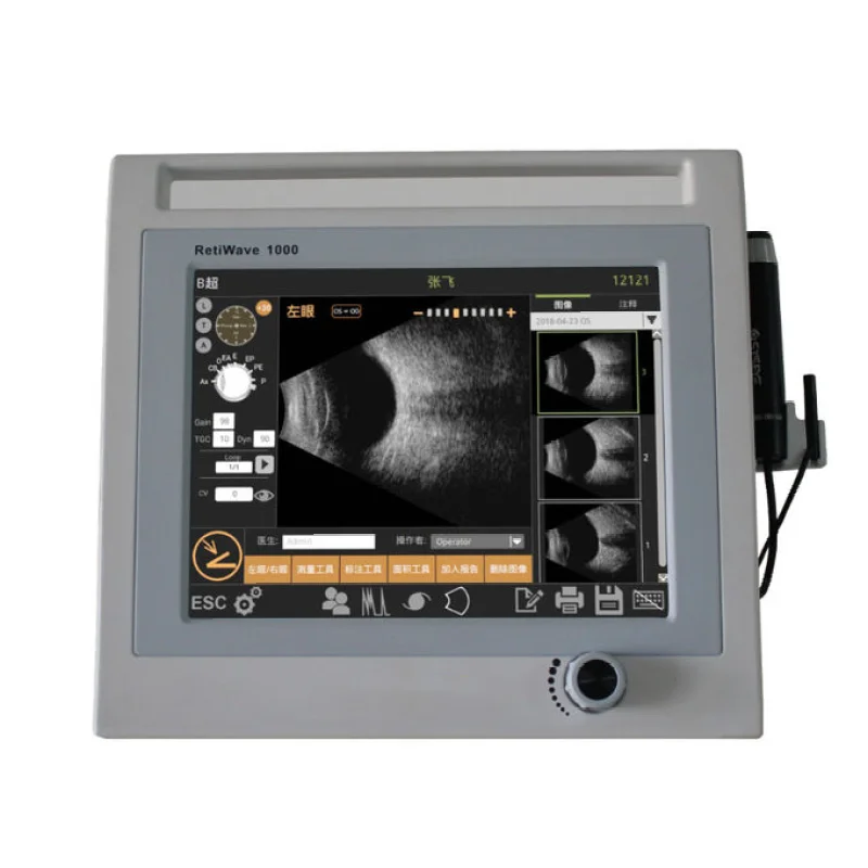 Retiwave 1000 Ophthalmic AB เครื่องสแกนจักษุวิทยา Ultrasound Scanner Eye Diagnostic สําหรับ Eye Clinic