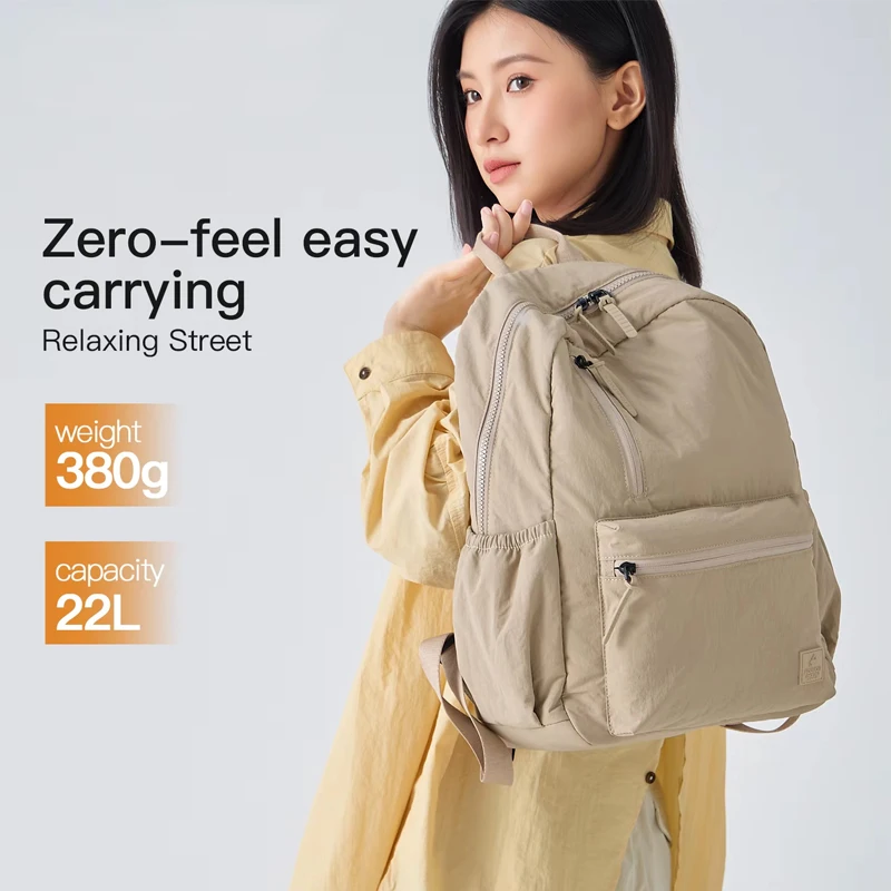 EPOL Women's Backpack 2026 Trend Casual Waterproof Fashion Backpack Nylon Teenagers Fashion Youth Students School Bag 3071-04