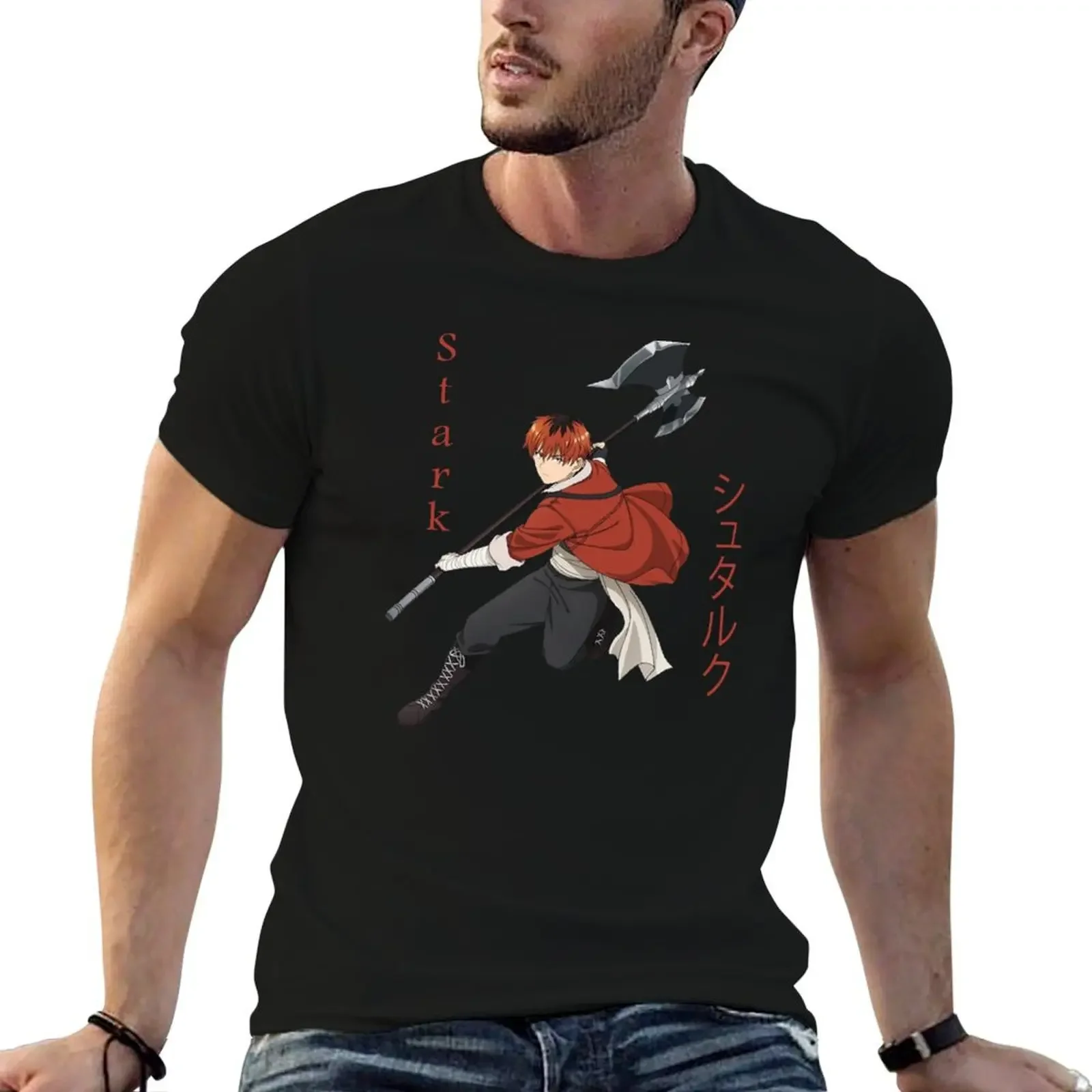 

Stark - sousou no frien T-Shirt cheap stuff luxury t-shirt gifts for boyfriend graphic tee shirt mens graphic t-shirts hip hop