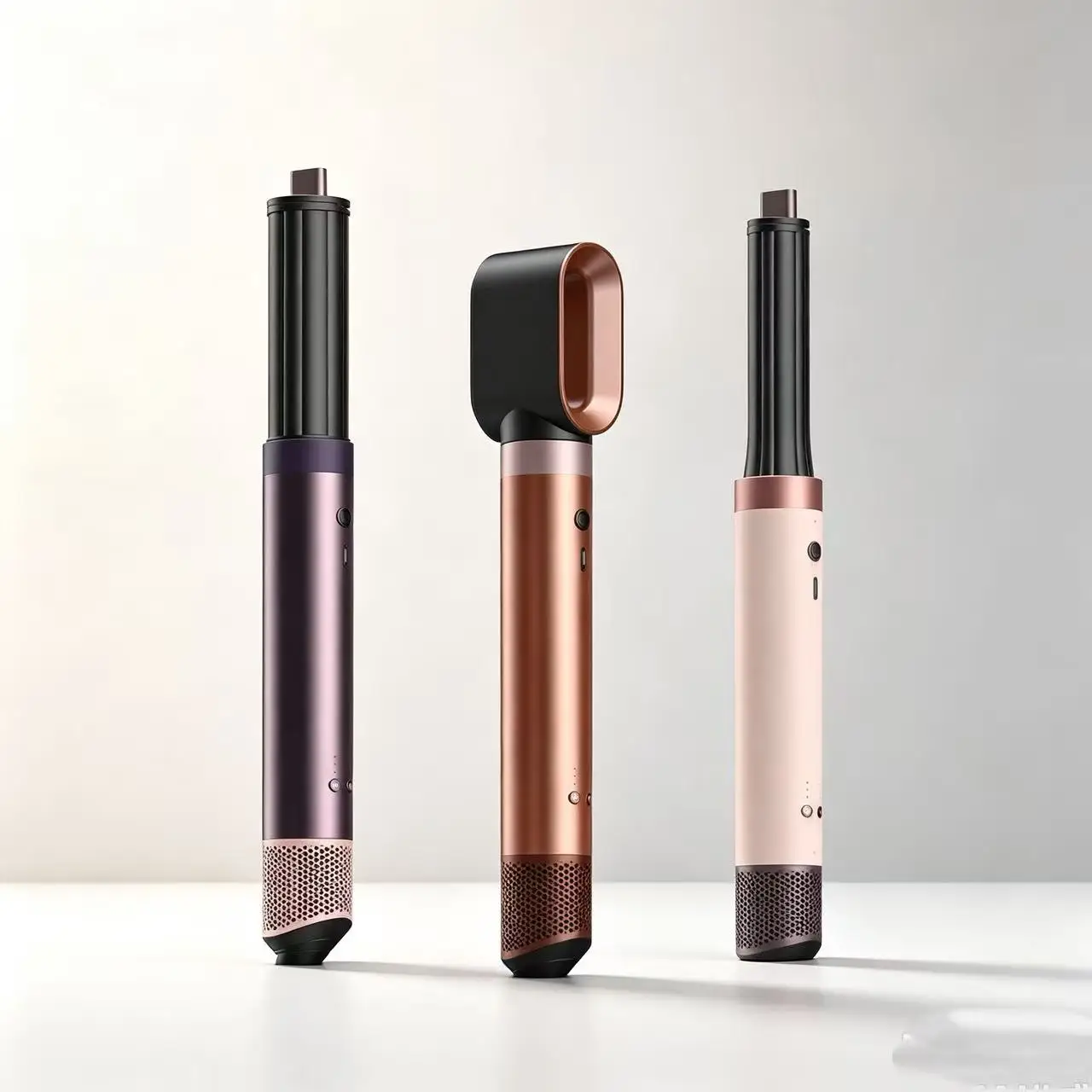 150000 RPM High-Speed Hair Dryer 6 in 1 Professional Hair Styling Tools Set with Straightener Curling Iron Multifunctional
