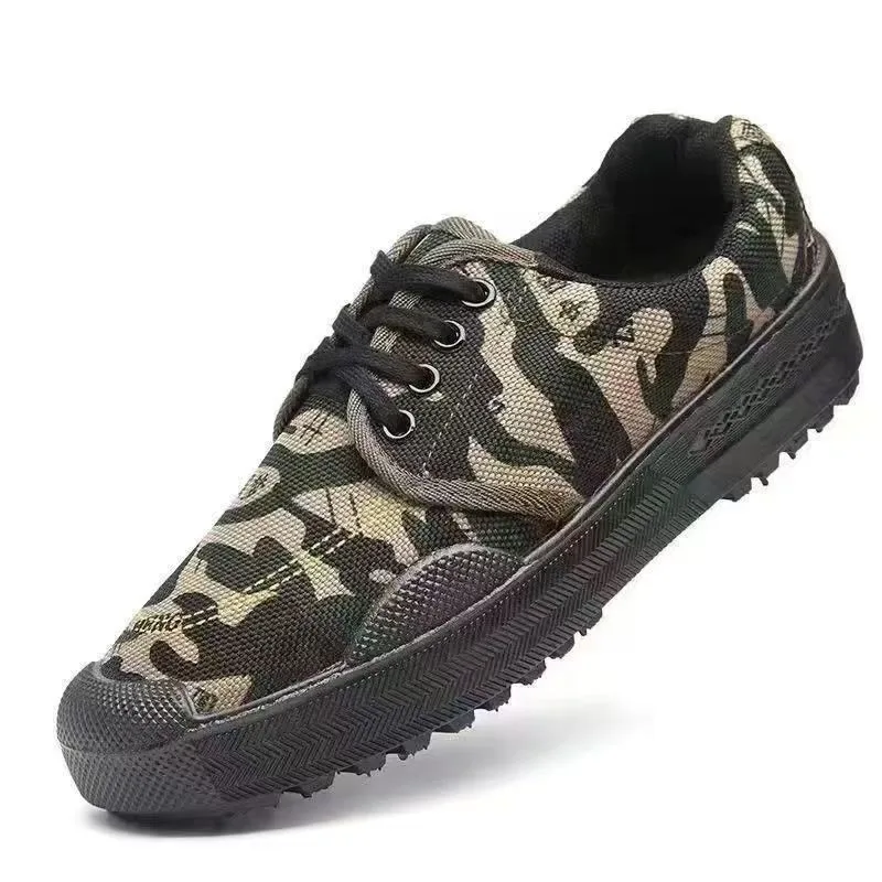Industrial Rubber Sole Work Shoes Non Slip Safety Construction Training Sneakers Durable Labor Protective Footwear for Men Women