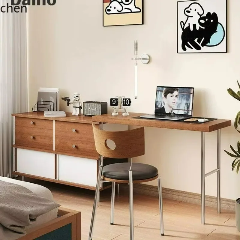 Dressing Table And Chest Of Drawers Integrated Bedroom Simple Corner Extendable Makeup DeskN1