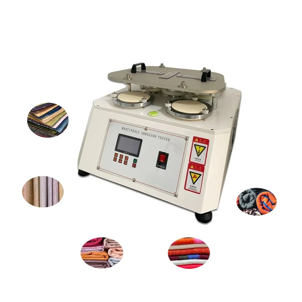 Automatic Martindale Abrasion Tester | DIN 53863/53865 & ASTM D4970 Compliant | for Textile & Fabric Wear Testing