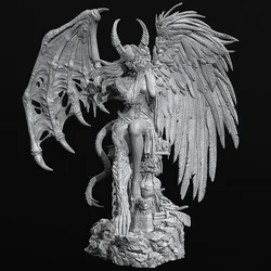 Overall heights 50mm 75mm 90mm Resin model kits figure colorless and self-assembled 3D Printing TD-7196/3D
