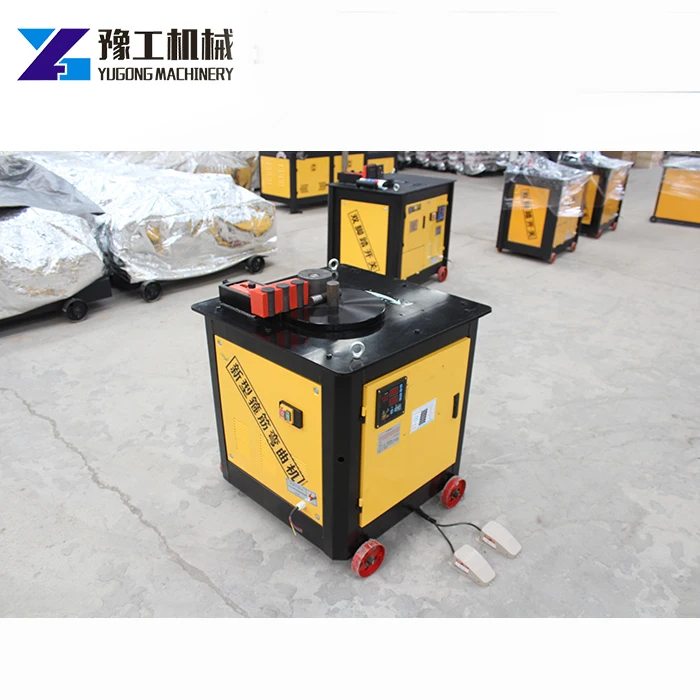 Small round bar bending machine steel bar bending machine iron strip bending machine