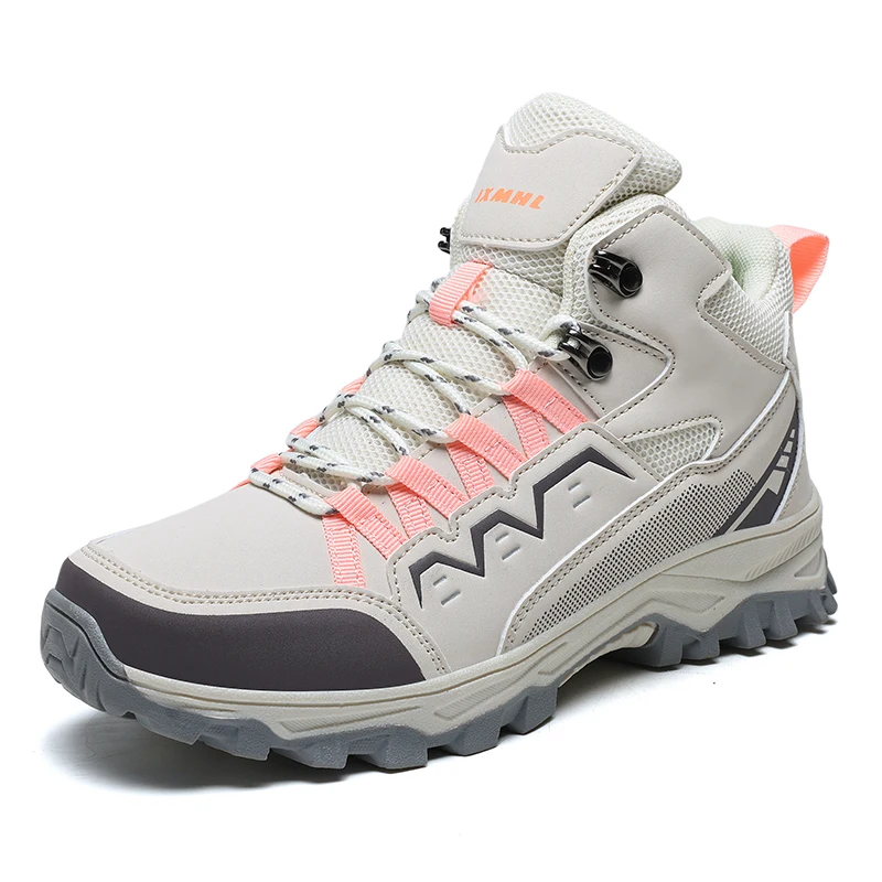 รองเท้าเดินป่าสำหรับผู้ชาย รองเท้าเดินป่าสำหรับทุกฤดู รองเท้าเดินป่าแบบผูกเชือกต่ำ รองเท้าเดินป่ากันน้ำและกันลื่นสำหรับการเดินทางกลางแจ้ง