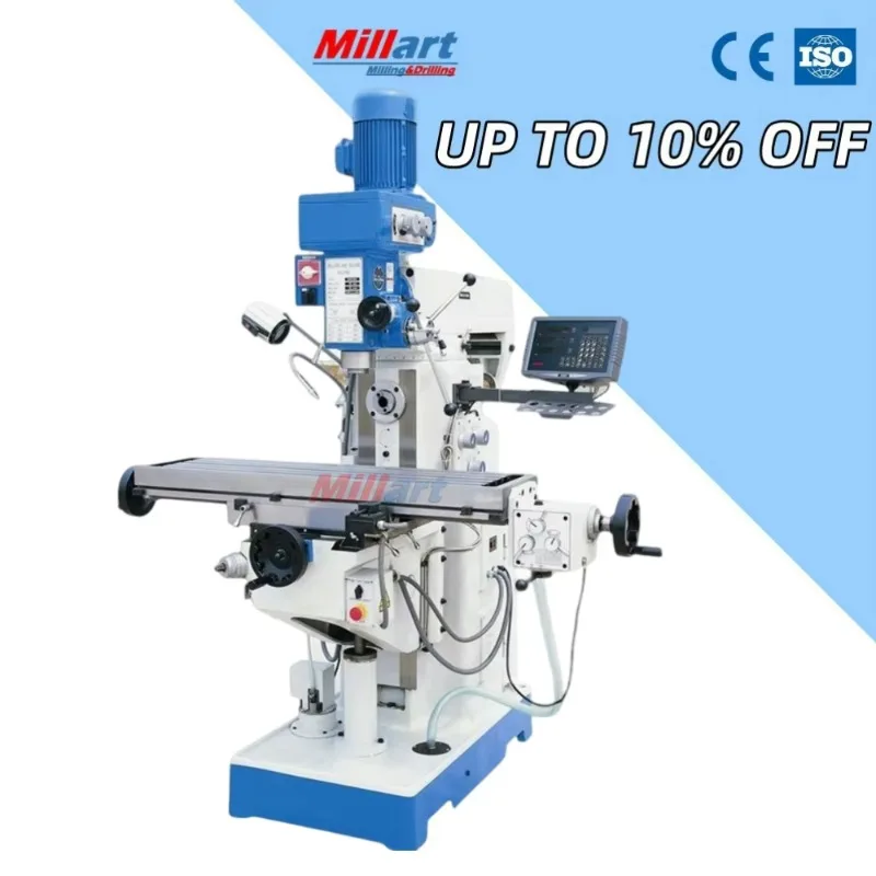 ZX6350C Automatic Metal Drilling Milling Machine With Vertical and Horizontal Spindle  Drill Mill Machine