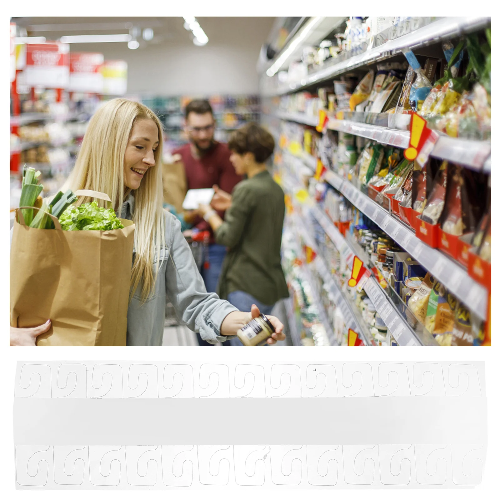 

100pcs Self-Adhesive Hanging Clear Plastic Hooks Heavy Duty Sticky Tabs For Retail Display Easy Remove Slot Hole Tabs Pegboard