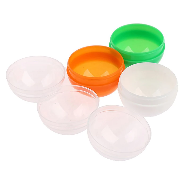 50 Uds Mini 32MM cápsula de plástico transparente juguete bola sorpresa pequeño contenedor hacer cosas modelo juguete recuerdo de fiesta en Stock