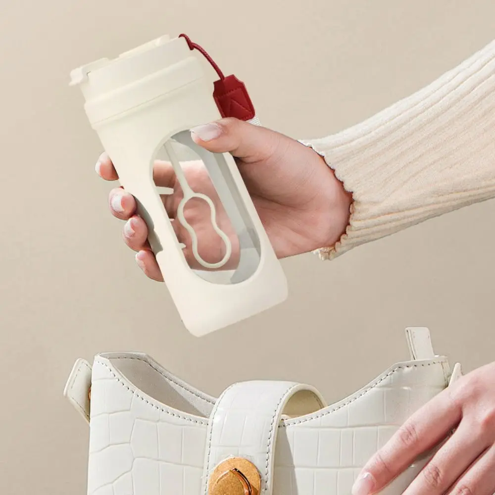 450ML Electric Mixing Mug USB Charging Double Drinking Auto Stirring Coffee Mug Leak Proof Electric Juicer Blender