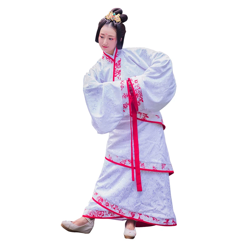 ملابس أداء الفن الكلاسيكي Hanfu المرأة الصينية الجنية أزياء الرقص الكلاسيكي فستان شرقي أنيق قديم