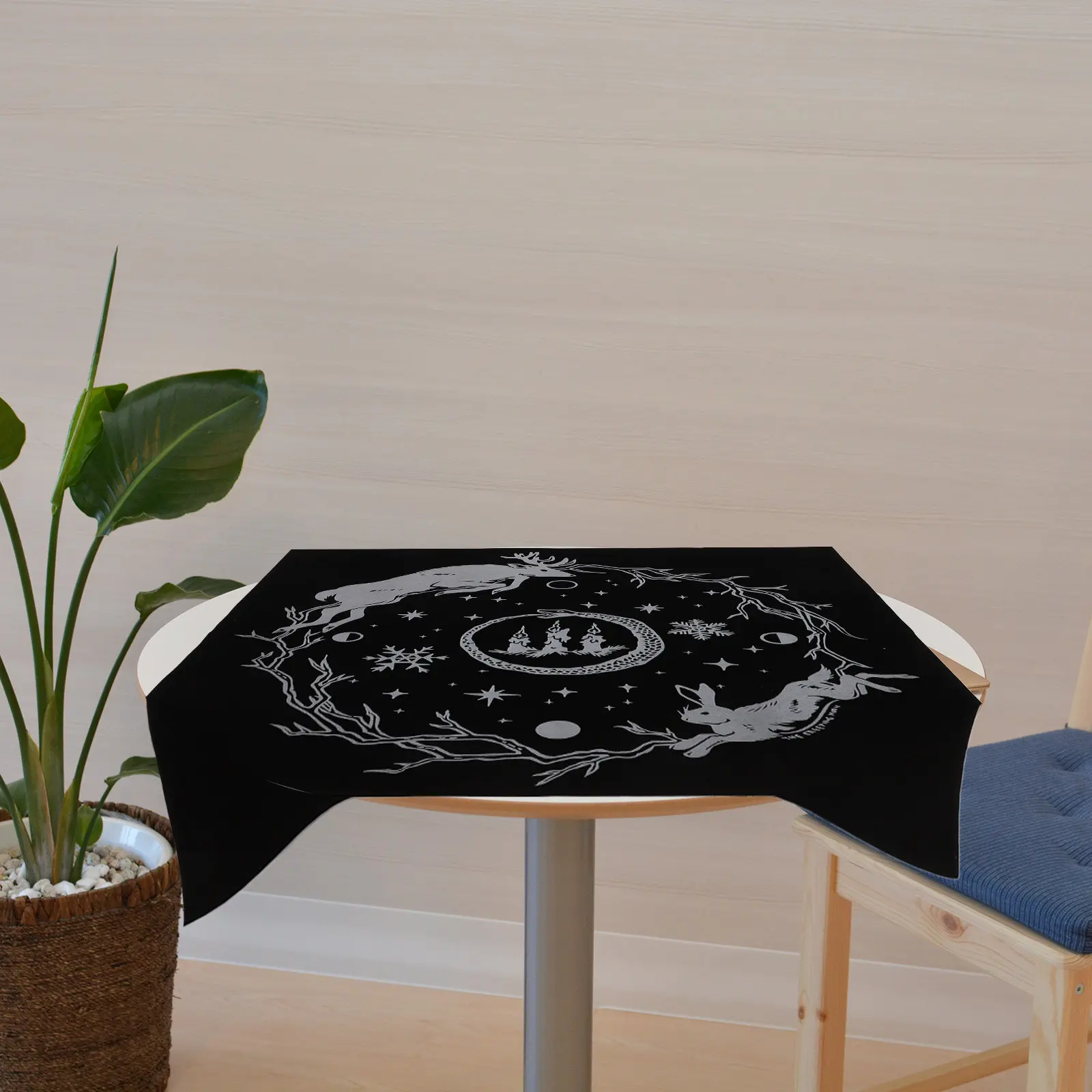 

Скатерть для гадания, алтарная ткань для карт Таро, аксессуар для вечеринок, скатерть для игр, ткань для гороскопа и Таро, высококачественная фланелевая прочная ткань