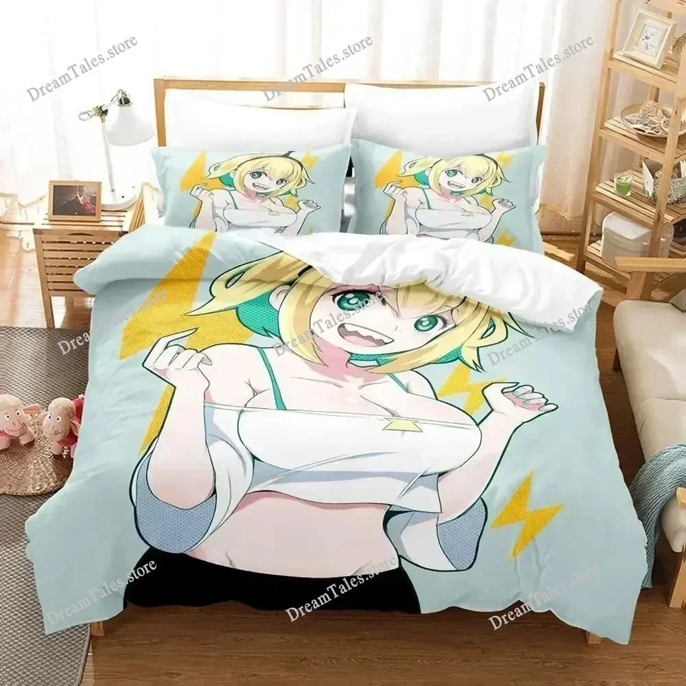 

New Pikamee Bedding Set Single Twin Full Queen King Size Bed Set Adult Kid Bedroom Duvet Cover Sets 3D Print Anime Bed Sheet Set