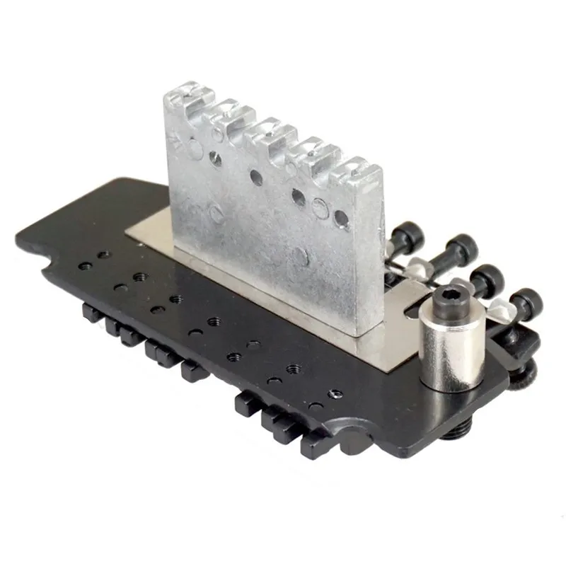 Eine Reihe von 7 Saiten Tremolo Brücke Double Locking Pulled E-Gitarre Brücke Gitarre Zubehör Teile Musikinstrument – Detail 9