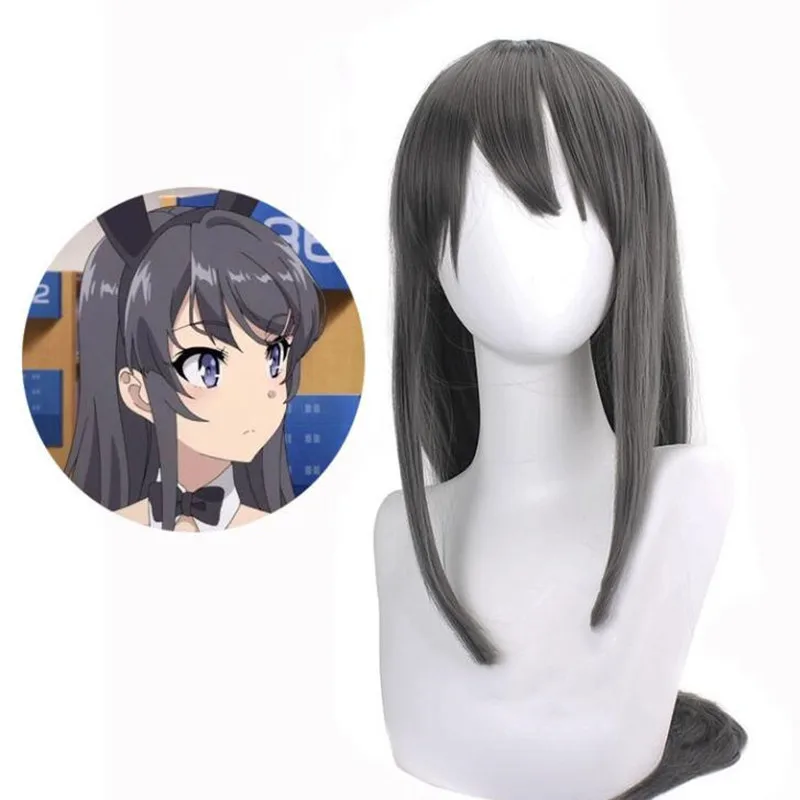 Gra Anime Seishun Buta Yarou Series Cosplay kostiumy Sakurajima Mai zestaw mundurków