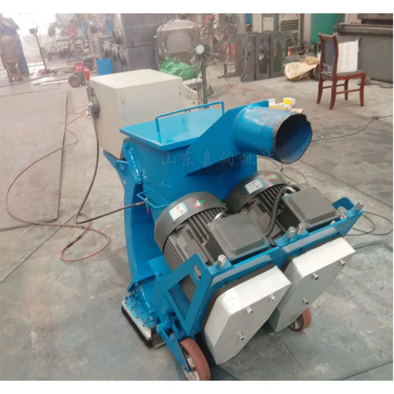 HCY Pavement maintenance shot blasting machine, mobile bridge deck shot blasting machine, steel plate rust shot blasting