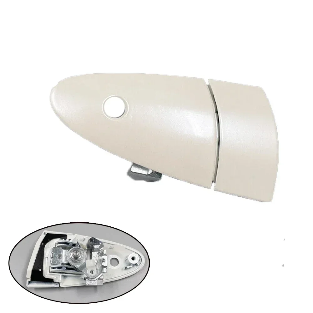 Newest Right Door Outer Handle White For Honda CRZ CR-Z 2011-2015 With Key Hole Type Car Accessories