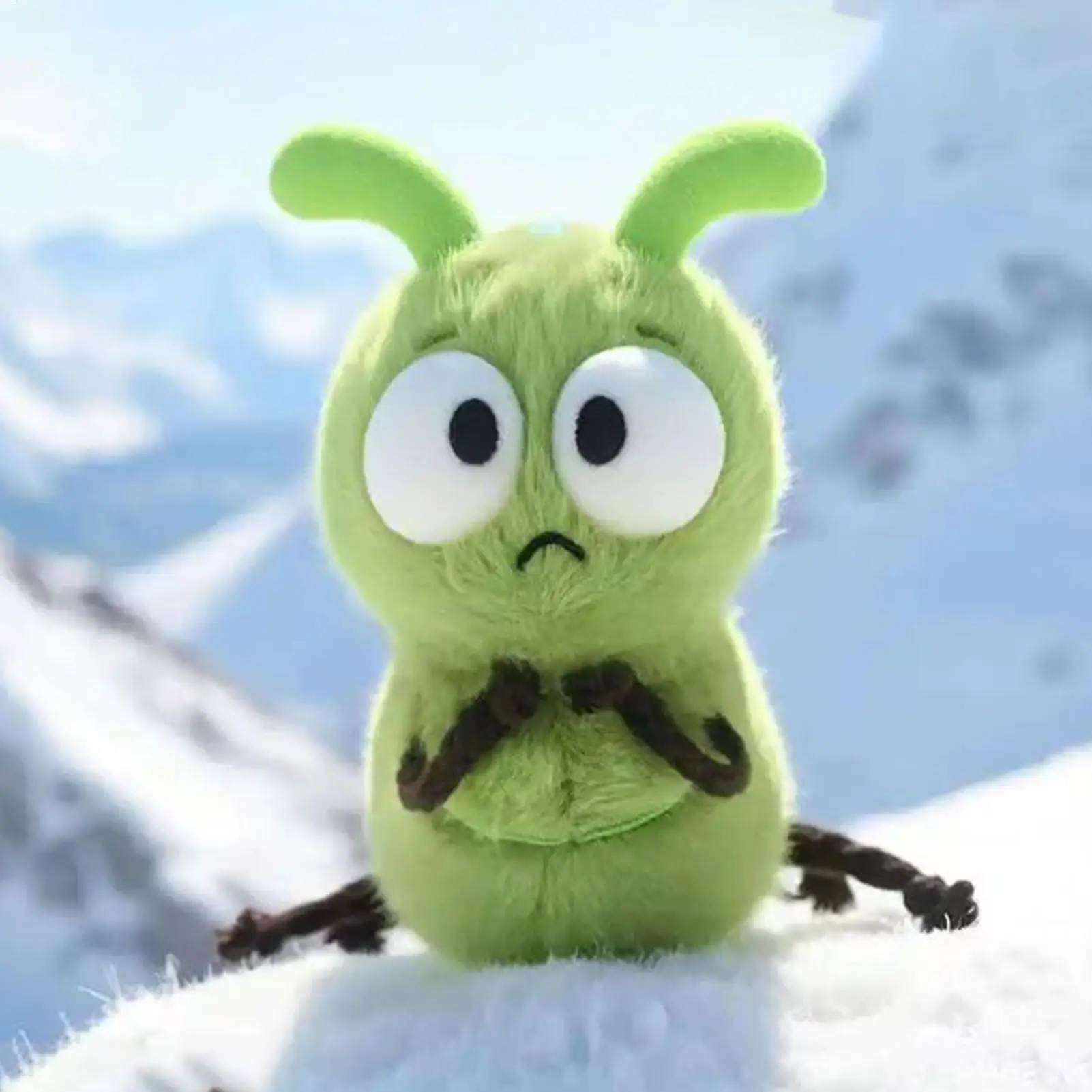 16 cm Leuke cartoon rups knuffel Collectible Pluche Poppen Zacht Gevulde Pluche Speelgoed voor Jongens Meisjes Fans Kerstcadeaus