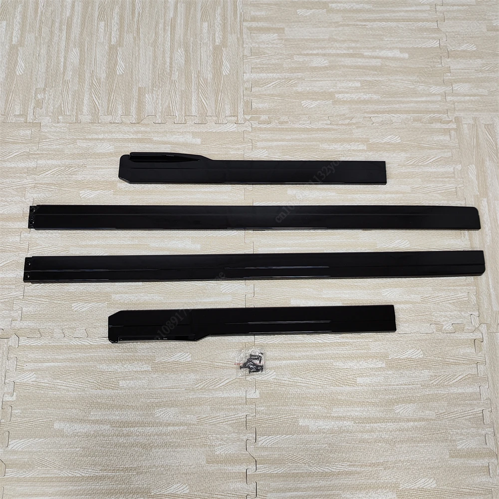 لفولكس واجن جولف 8 MK8 GTI GTD R-line 2020-2024 ماكستون نمط سيارة الجانب تنورة 4 قطعة الجناح الخائن الشفاه الجانب سبويلر ضبط