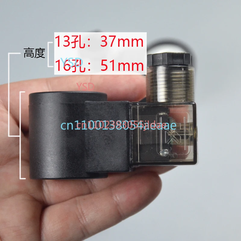

Cartridge solenoid valve, 13/16mm holes, hydraulic coil DC12V/24V, AC220V, hole height 37/51mm.（MOQ:5PCS)