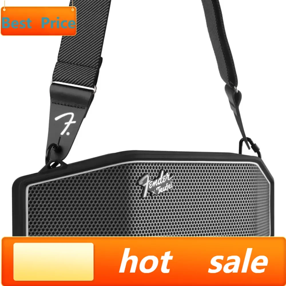 

Бестселлер: портативная беспроводная Bluetooth-колонка Fender x ROCKSTER CROSS – прочная, водонепроницаемая, 16 часов работы от батареи, мощный стереозвук