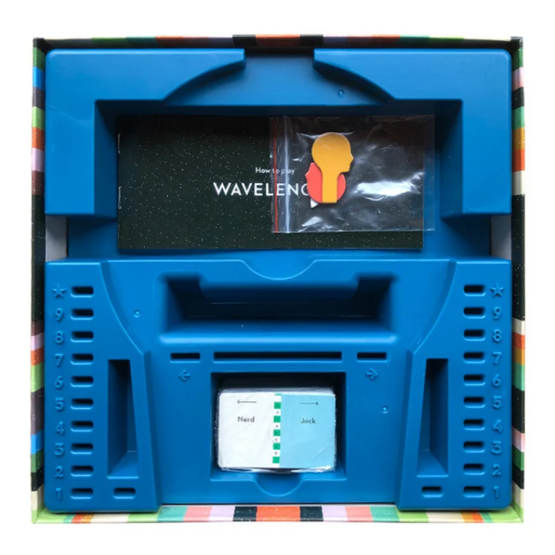 2-12 Player Board Games Wavelength Collection Dobble Team Competition Cooperative Battle Family Party Camping Playing Cards Toy