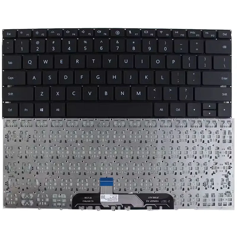 US For HuaWei MateBook14s/13S HKD-W56 HKD-W58 MRG-16 EMD-W56 EMD-W76 HKF-16 Laptop Keyboard No Frame No backlit