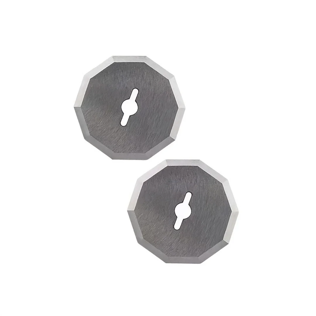 2 Pieces of Rotating Cutting Blades, Suitable for General Cutting Replacement Blades for Fabrics, Sewing, Leather and Paper