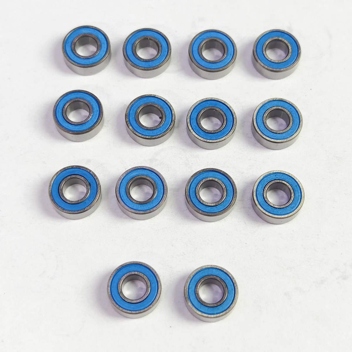 14Pcs DT02 DT03 Rubber Sealed Ball Bearing Kit for TAMIYA DT-02 DT-03 RC Car Upgrades Parts Accessories