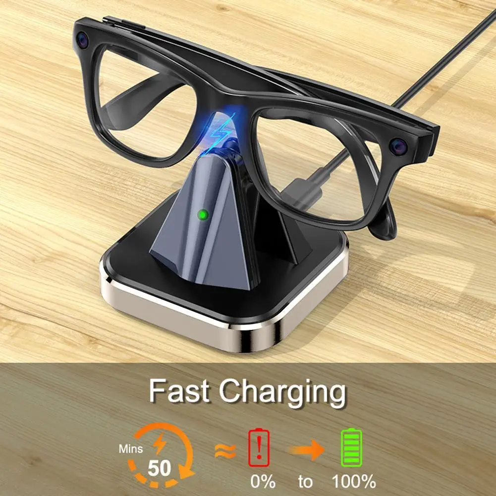 

Для Meta Ray очки зарядная док-станция Ray подставка для подголовника умная питьевая дорожная зарядная станция кронштейн для зарядной базы