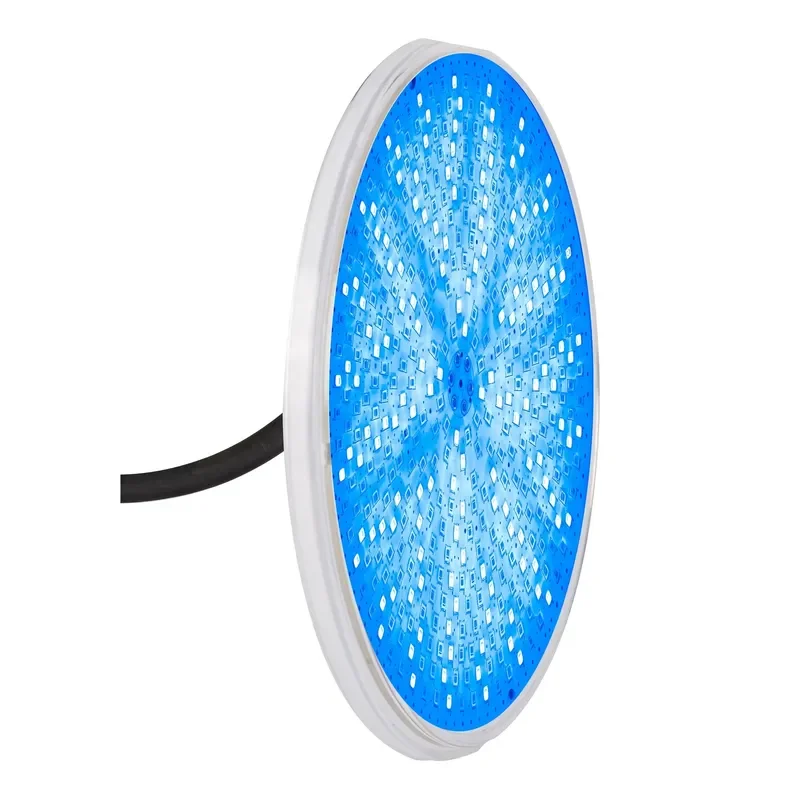 Refined Resin Filled Underwater Bulb Anti-UV Plastic RGB Lighting 24W IP68 LED Swimming Pool Light for Fountain