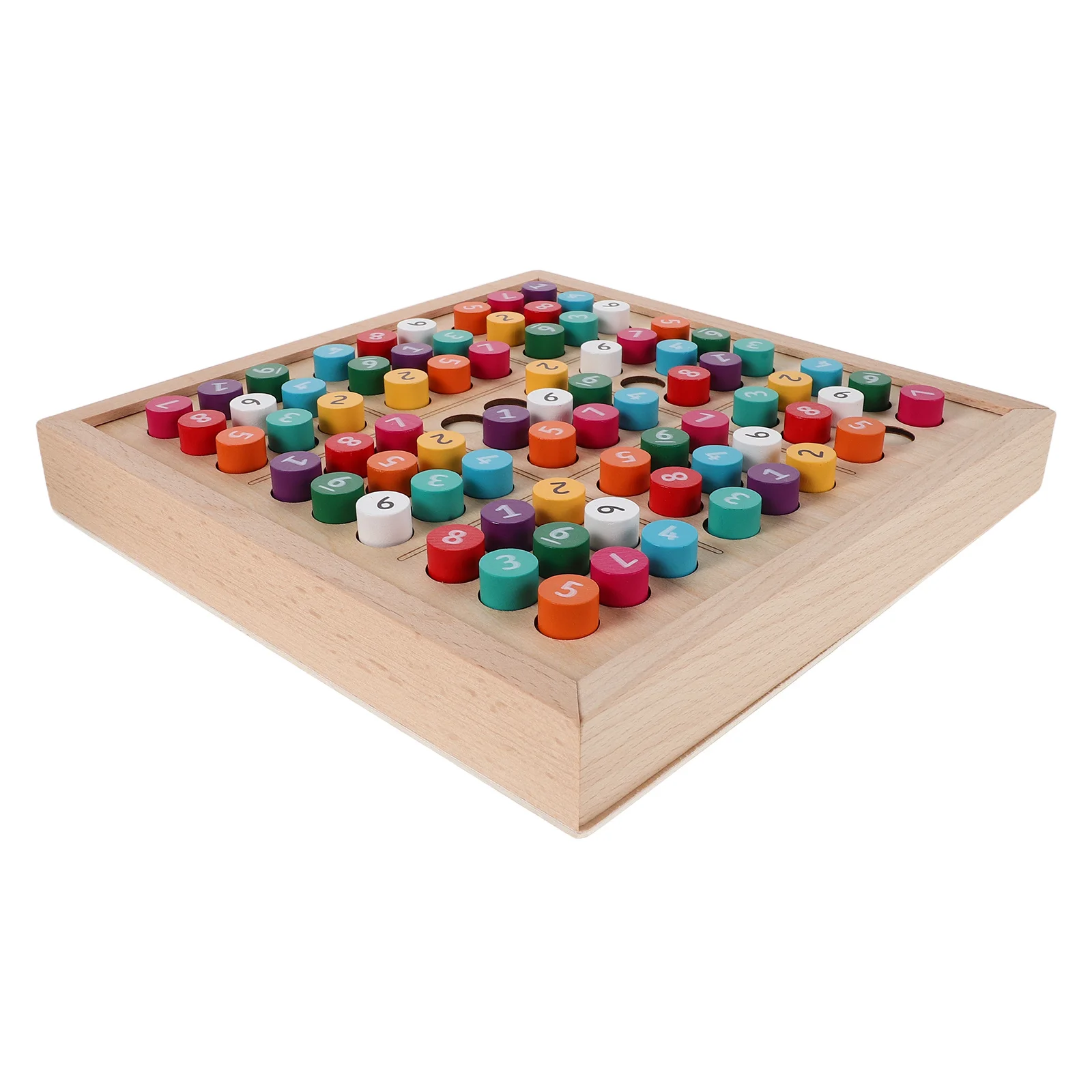 Jeu de puzzle Sudoku 9 par 9 grille casse-tête pour le développement cognitif Stimulation mentale jeu de stratégie éducatif pour les familles