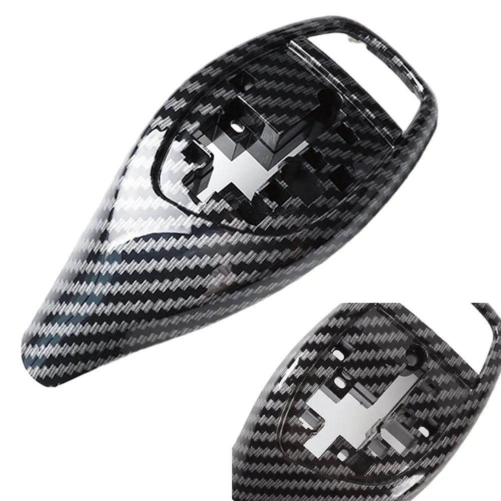 

Automatic Shift Knob Cover 3 Series Accessories 13*8*4 Carbon Fiber Shift Knob Custom Fitment Easy Installation