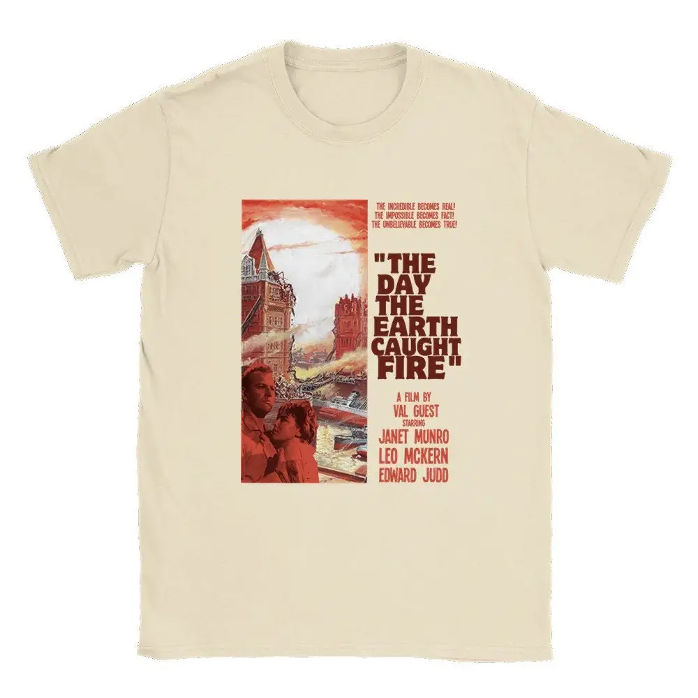 The Day Heart Caught Fire T Shirt Classic Movie Vintage Style Featuring Iconic 1960s