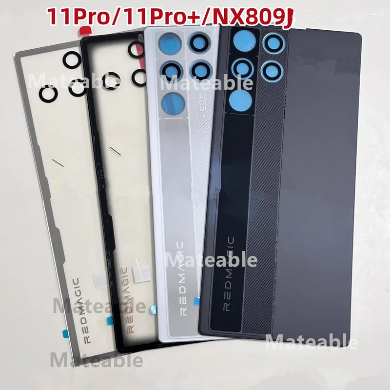 11Pro Rear Housing For ZTE Nubia Red Magic 11 Pro Plus RedMagic Back Cover Battery Case Replace Repair Spare Parts NX809J