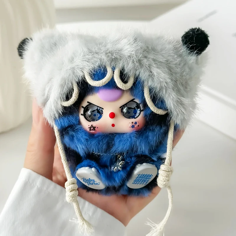 

Three Rebel Project Blind Box Mystery Box Cute Cute Kawaii Plush Keychain Bag Charm Sassy Doll Gift Genuine In Stock