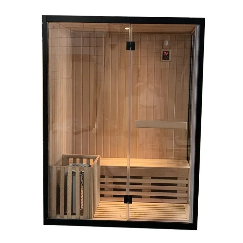 Modern Electric Mini Steam Sauna Room For 1-3 Persons With 220V/380V Power Supply Eco-Friendly