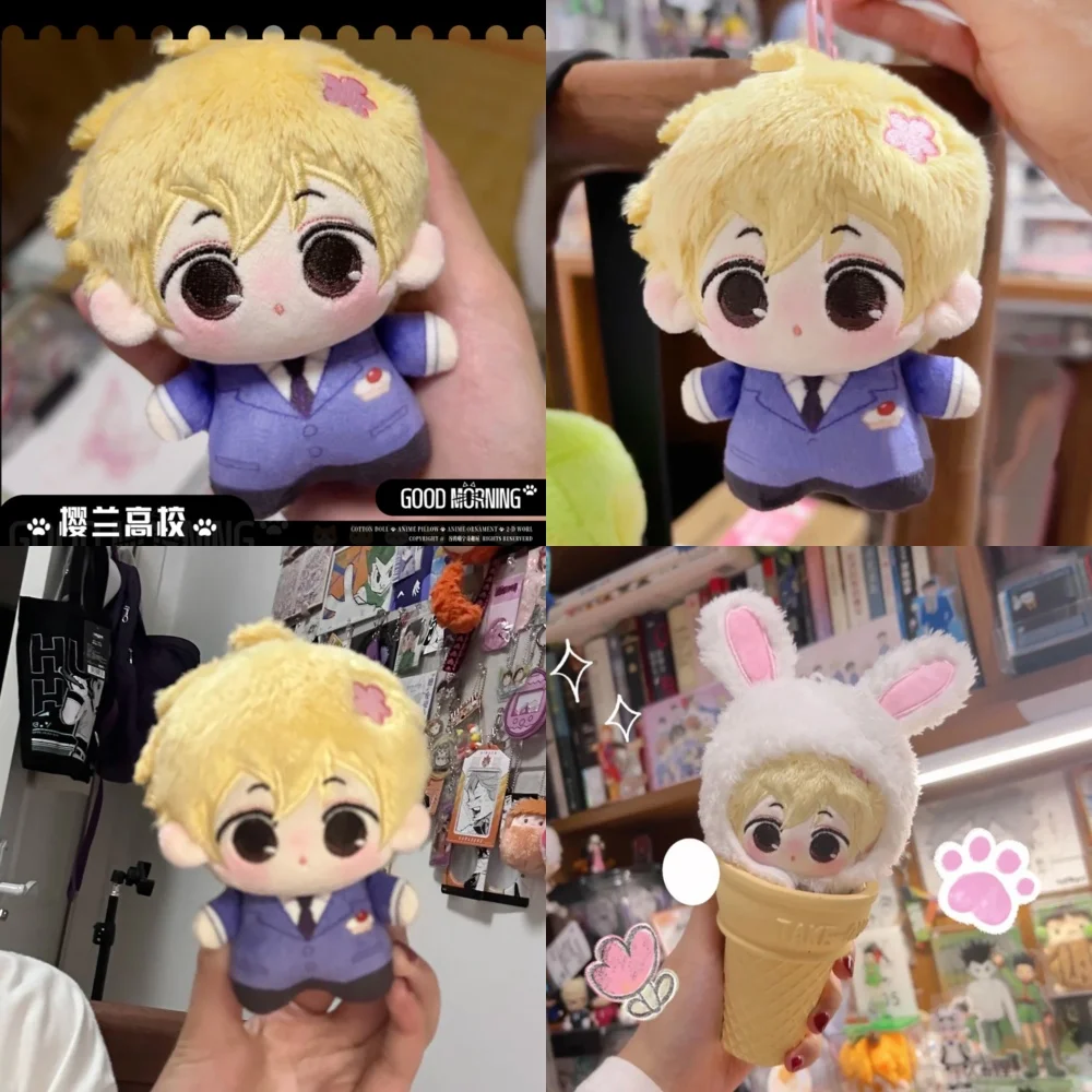 

Аниме Хост-клуб средней школы Оран ‌ ‌ 10 см мед Нуну милая плюшевая кукла мягкая игрушка для детей и коллекционеров мягкие подарки с персонажами