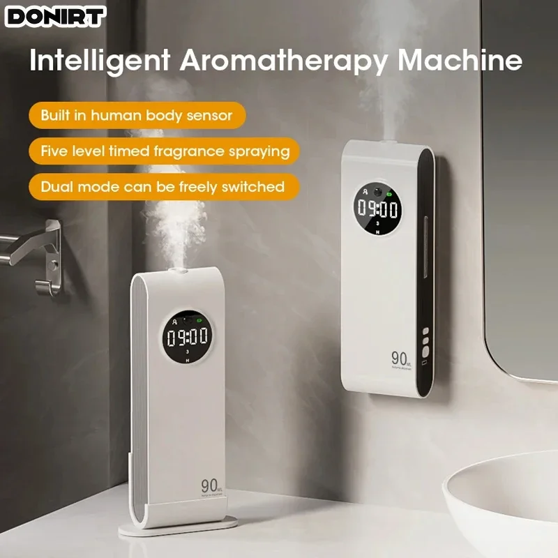 

Automatic Sensor Aromatherapy Machine Home Aroma Smell Distributor Air Freshener Flavoring Diffuser Aromatherapy Essential Oil