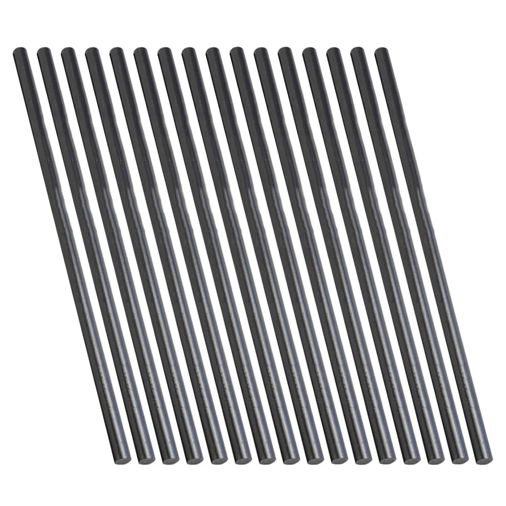 100 قطعة لاصق قوي يسيح بالحرارة عصي صمغ لتقوم بها بنفسك أدوات حرفية لصياغة إصلاح المنزل والديكور عصا لصق سوداء #4