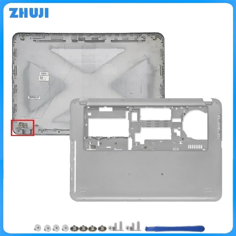 

Новинка для ProBook 450 G4 455 G4, задняя крышка экрана, задняя крышка ЖК-дисплея, нижняя часть корпуса, задняя крышка, верхняя задняя крышка, серебристый