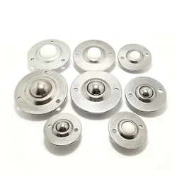 CY-12/16/19/22/25/30/38B Universal Ball Transfer Caster Wheel Ball Bearing Conveyor Roller Caster Furniture Desk Cabinet DIY