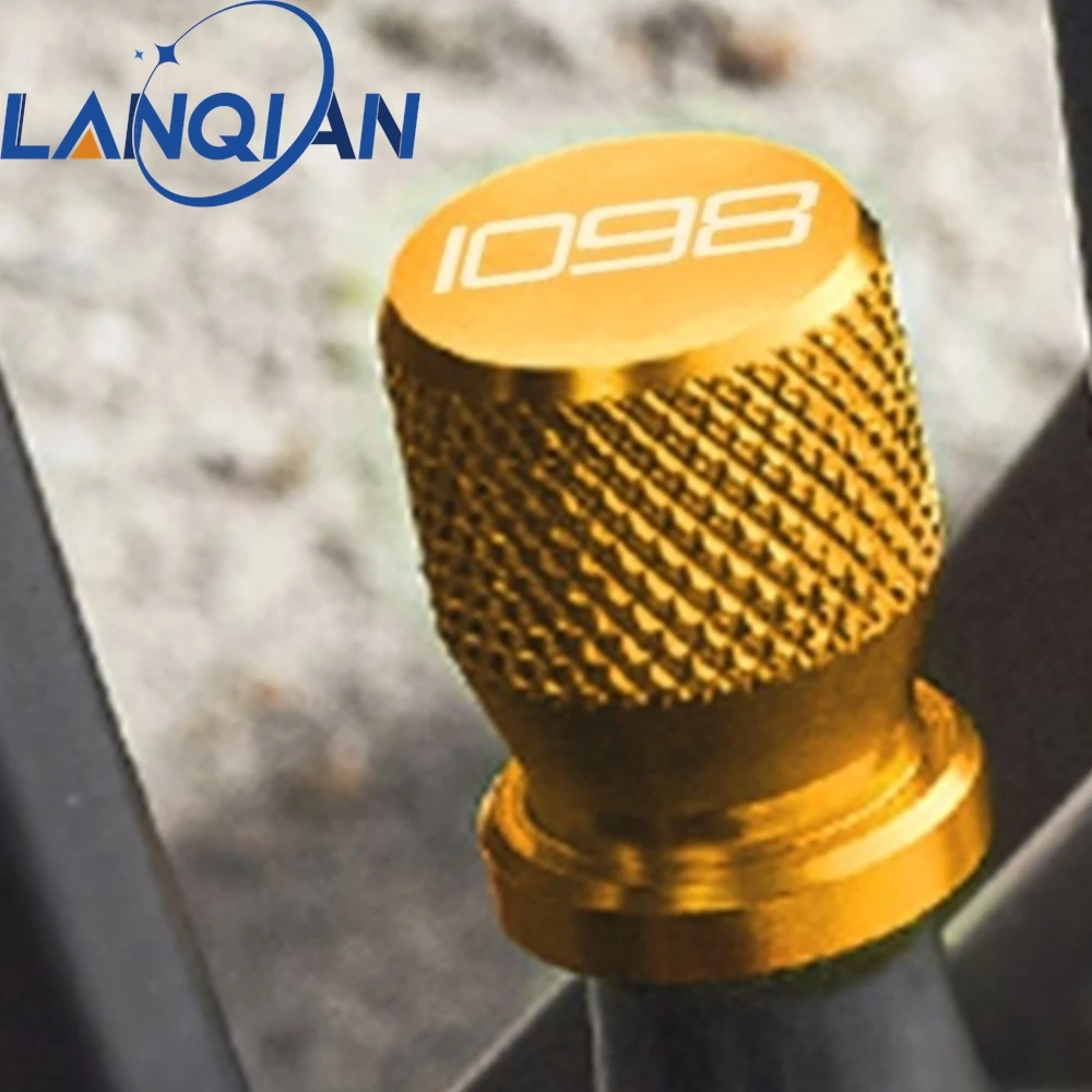 

2 шт. аксессуары для мотоциклов, крышки штока клапана воздушного порта для DUCATI 1098 1098STRicoloR 2007-2008 1098 S R 2007 2008