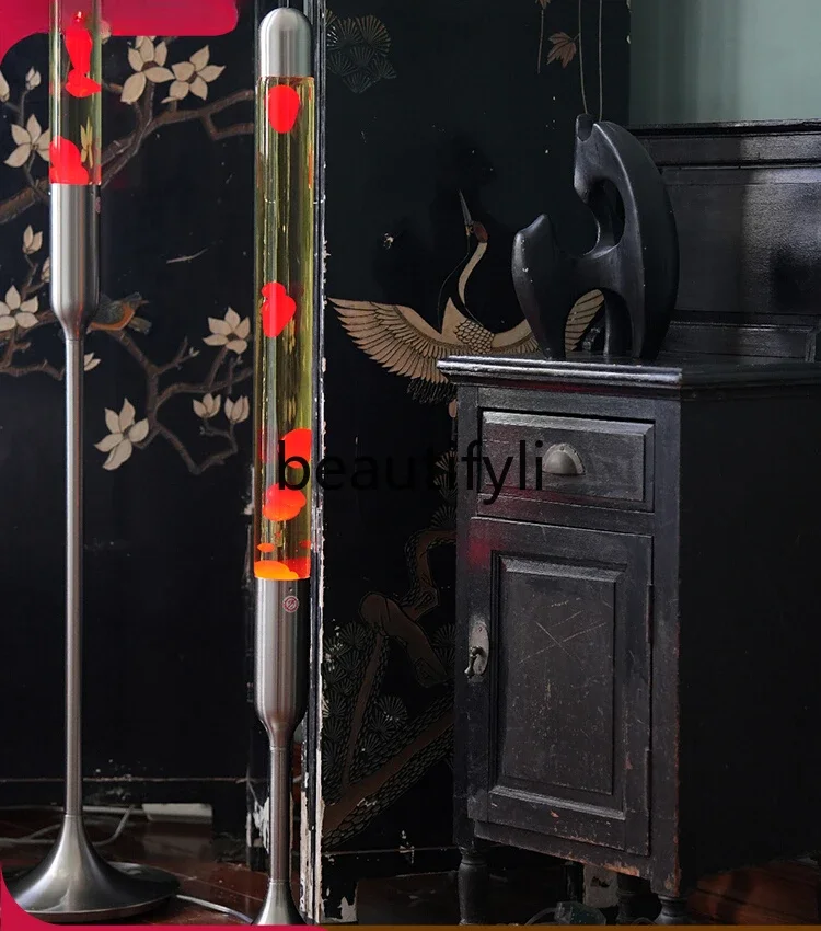 Original interior decoration countertop lamp wabi sabi medieval lava lamp molten wax lamp