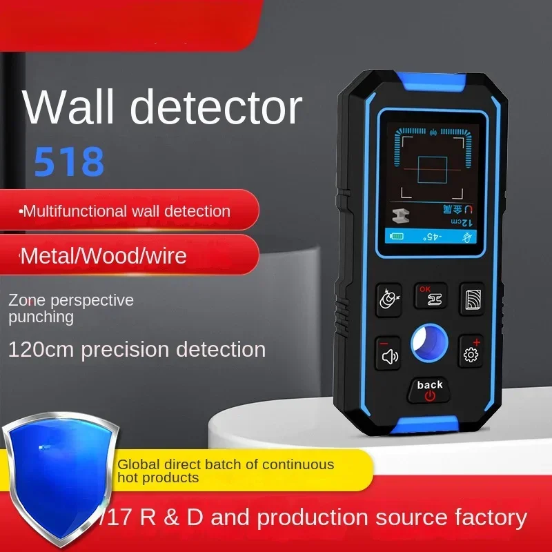 

Noyafanf-518 Wall Detector Steel Pipe Concealed Line Wall See-through Metal Measurement in Chinese and English