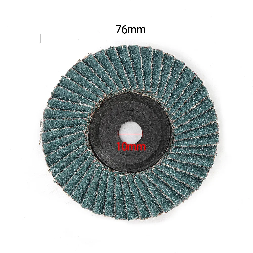 8pcs Grindering Discs 75mm 3 Inch Sanding Discs 80/120 Grit Grinding Wheels Blades Wood Cutting For Angle Grinder Abrasive Tool