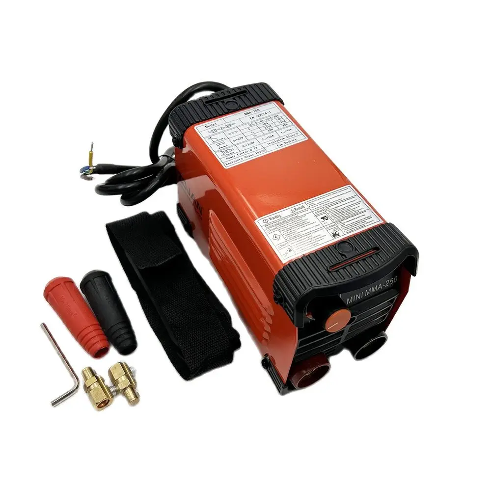 Portátil doméstico compacto MMA soldador, mini ARC máquina de solda, vara soldador, inversor, 120A, 180-250V, compacto