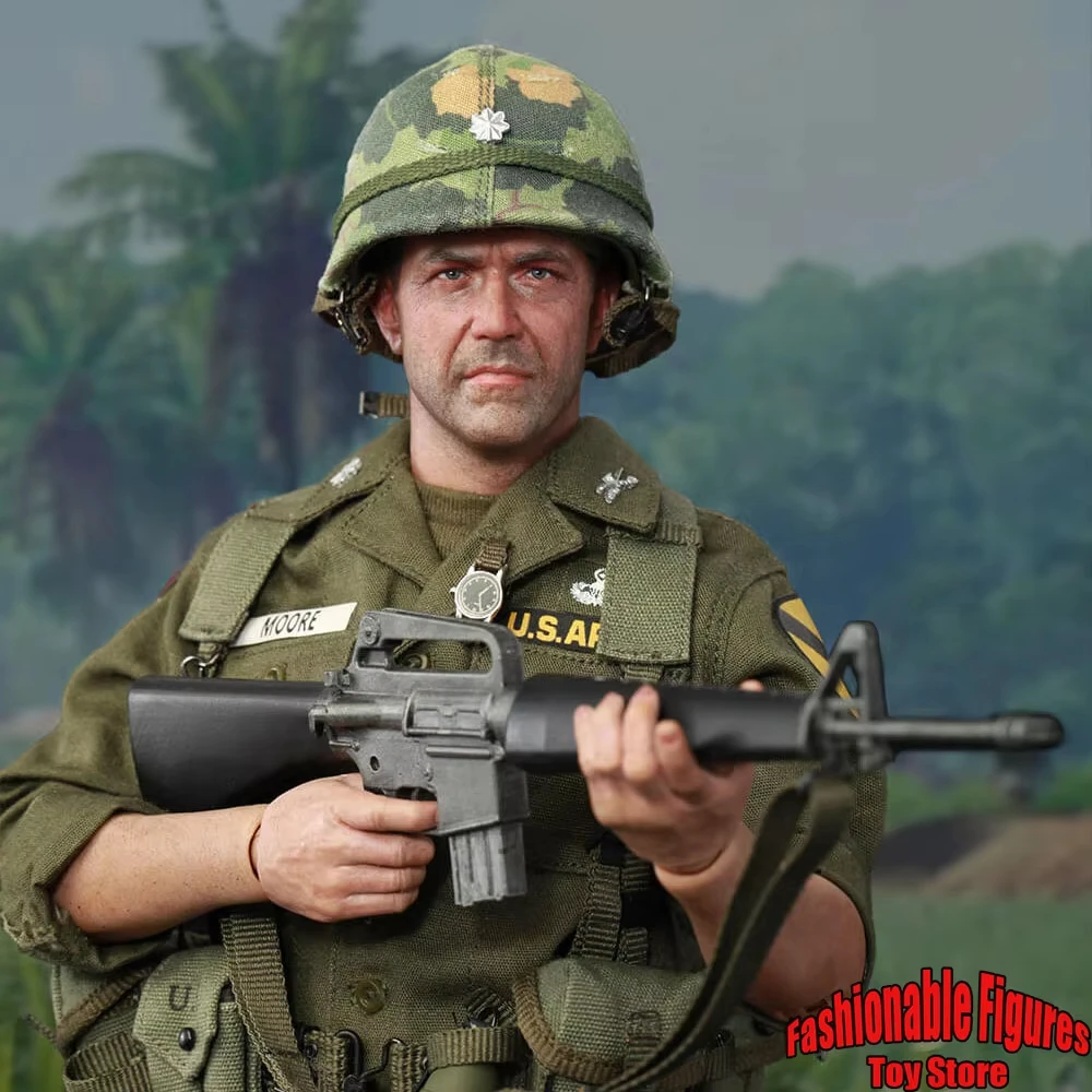 

DID V80174 1/6 Men Soldier Moore Classic Vietnam War US Army Lieutenant Colonel Dolls 12inch Action Figure Best Collection Model