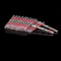 100pcs/Lot Practical Electrical Waterproof Seal Heat Shrink Butt Terminals Solder Sleeve Wire Connectors Red Model Number:S21