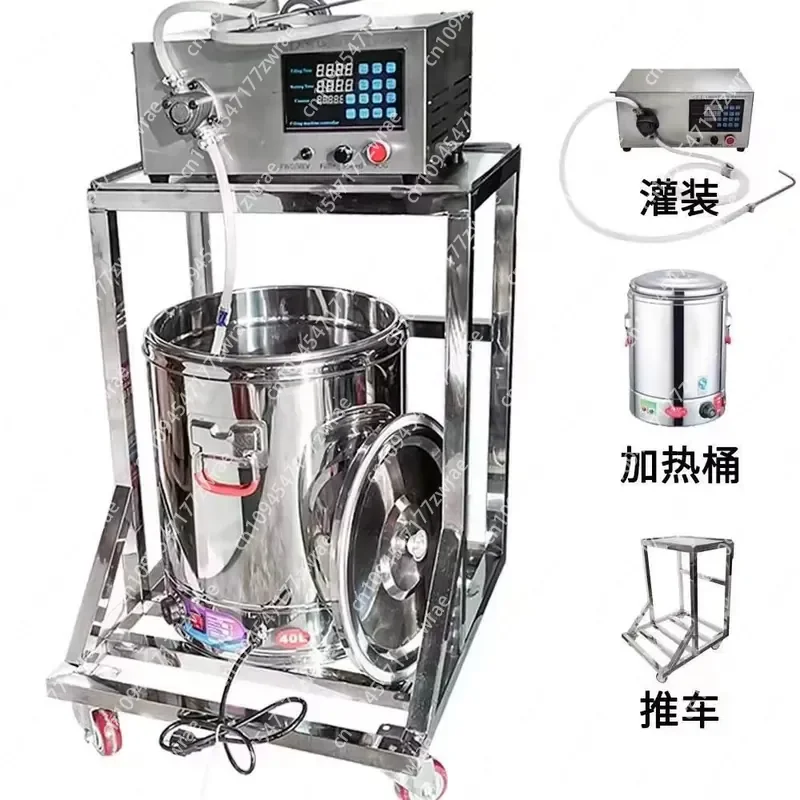 Automatic Candle Filling Machine Desktop Electric Candle Wax Filling Machine Small Filling Machine High Productivity